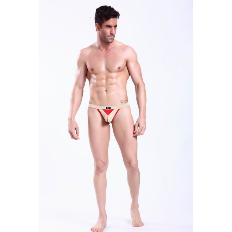 Mesh Patch Thong - UNIQUELY MALE