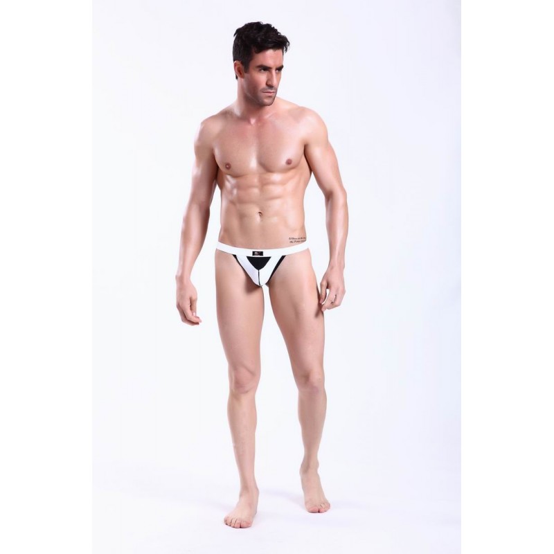 Mesh Patch Thong - UNIQUELY MALE