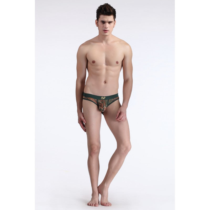 Mesh Peek-A-Boo Jock Strap - UNIQUELY MALE
