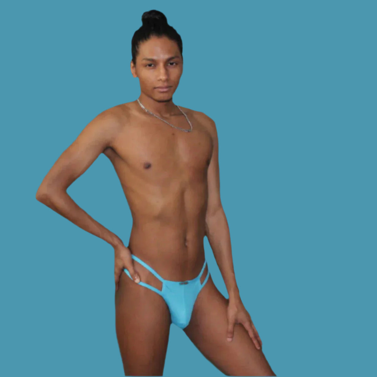 Two Band Faux Thong - UNIQUELY MALE