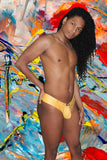 Leather Faux Thong - UNIQUELY MALE
