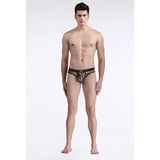 Mesh Peek-A-Boo Jock Strap - UNIQUELY MALE