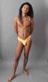 Leather Faux Thong - UNIQUELY MALE