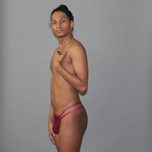 Two Band Faux Thong - UNIQUELY MALE